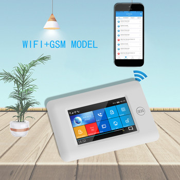 PG106 WIFI+GSM GPRS Безжична домашна сигурност Алармена система APP Дистанционно управление Аларма Хост за Android и iOS