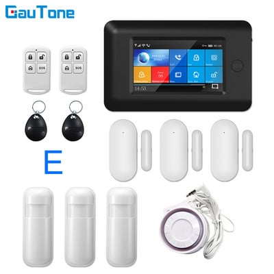 PG106 WIFI + GSM GPRS belaidis namų apsaugos signalizacijos sistema APP nuotolinio valdymo pultelis, skirtas Android ir iOS