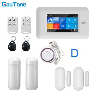 PG106 WIFI + GSM GPRS belaidis namų apsaugos signalizacijos sistema APP nuotolinio valdymo pultelis, skirtas Android ir iOS