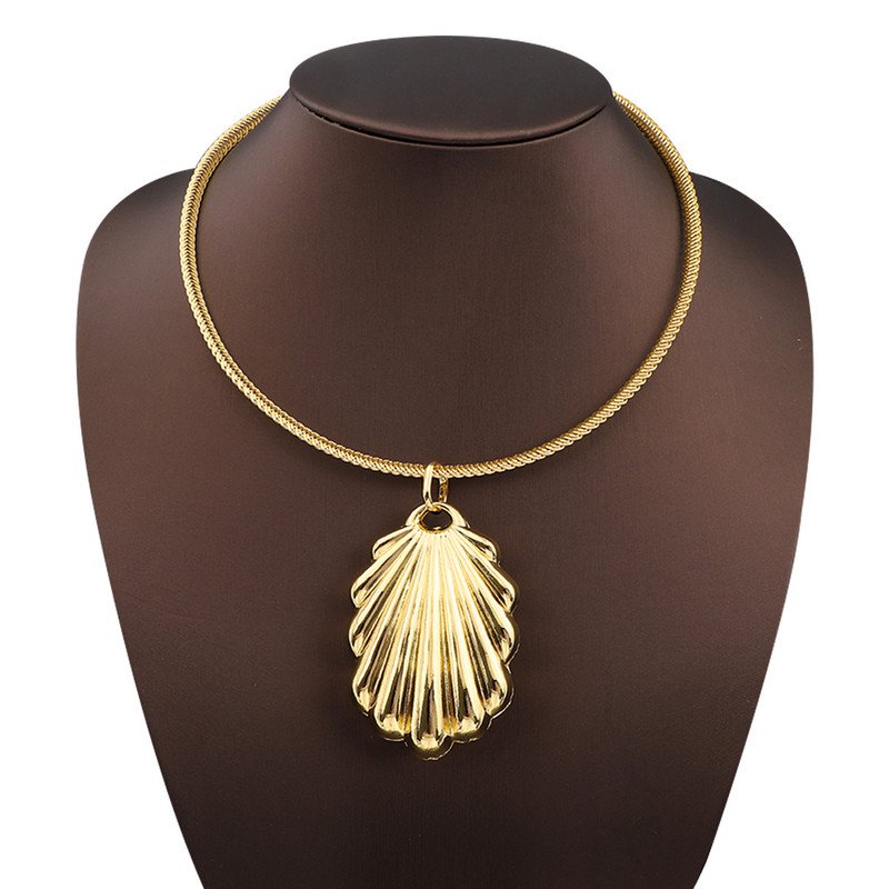 Dubajaus paauksuotų papuošalų rinkiniai moterims šukutės formos dideli pakabinami auskarai, aukštos kokybės variniai afrikietiški papuošalai, vestuvių vakarėlis