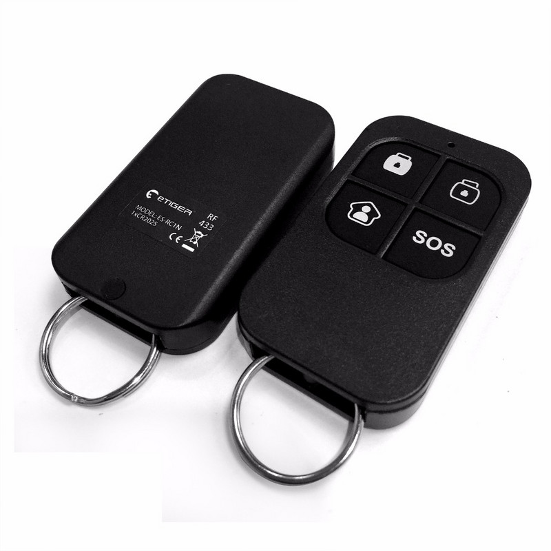 Ασύρματο τηλεχειριστήριο Etiger 433 Mhz για σύστημα συναγερμού Etiger S4 σύστημα συναγερμού GSM και κεντρικό υπολογιστή συναγερμού Chuango