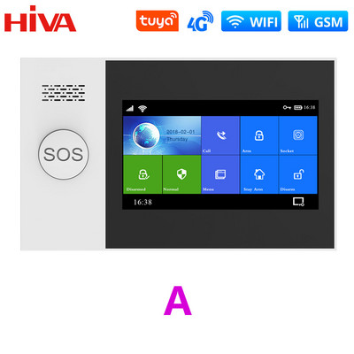 PG107 4G WiFi GSM alarmni sustav za sigurnost doma s IP kamerom PIR senzor Tuya Smar tLife App Control Podrška Google Alexa