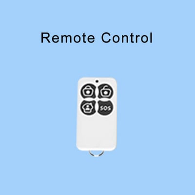 ACJ 433MHz Accesorii pentru sistem de alarmă antiefracție pentru casă Legătură fără fir Alarma de fum pentru ușă Detector de scurgeri magnetice/infraroșu/de apă