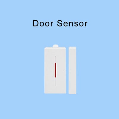 ACJ 433MHz Accesorii pentru sistem de alarmă antiefracție pentru casă Legătură fără fir Alarma de fum pentru ușă Detector de scurgeri magnetice/infraroșu/de apă