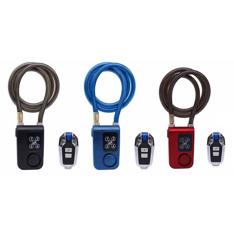 Protuprovalna Bluetooth brava za motocikl, brava za bicikl, bežični daljinski upravljač, alarmna brava, pametni sigurnosni alarm, motocikl, dio bicikla