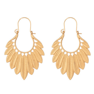 Златни цветни обеци Бохемски изящни луксозни големи кръгли обеци Кристални акрилни ръчно изработени женски геометрични ресни Модни бижута