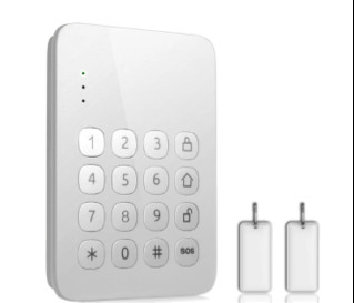 Tuya Alarm Alexa WiFi Smart DIY House apsaugos signalizacija su APP Google Home Hub Balso valdymas P2P LED šviesos IP kameros stebėjimas