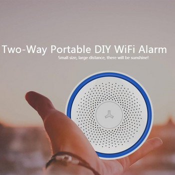 Συναγερμός Tuya Alexa WiFi Έξυπνος DIY Συναγερμός Ασφαλείας Σπίτι με ΕΦΑΡΜΟΓΗ Google Home Hub Φωνητικός έλεγχος P2P LED Φωτεινός έλεγχος IP κάμερας