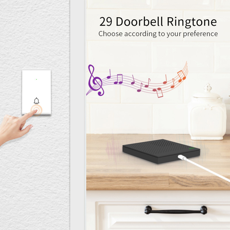 Ostaniot WiFi Smart Security Box Ultra-tanko zvono na vratima 433Mhz Tuya bežični kućni protuprovalni alarmni sustav APP Daljinski upravljač