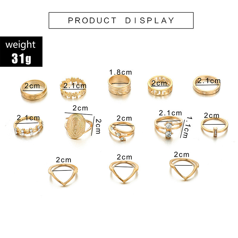 bohemiški derantys žiedai paauksuoti papuošalų rinkiniai titano žiedų aksesuarai moterims Motinos dienai dovanėlė slytherin anillos bague