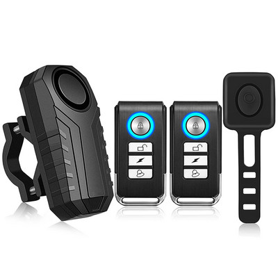 Elecpow dviračio motociklo signalizacijos signalas su nuotolinio valdymo pulteliu 113dB belaidis vandeniui atsparus vibracinis dviračio paspirtukas