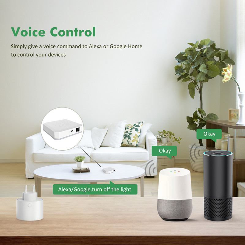 Tuya Smart Home Automation ZigBee Gateway ir serijos jutiklis veikia su Smart Life daugiafunkciniu šliuzu