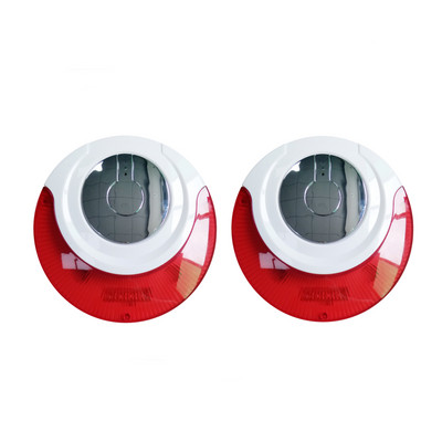 „Focus Wireless MD-214R“ vidinės sirenos signalizacija su 100 dB dideliais garsais blykstelėjusi blykstės sirena kelia pavojų atsarginei ličio baterijai