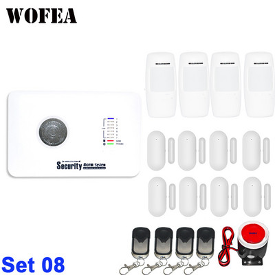 nemokamas pristatymas 3G saugos namų GSM signalizacijos sistema su anglų rusų kalba andriod ir IOS APP valdymo relės išvestis