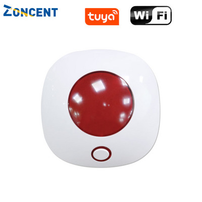 ZONCENT SN11 belaidė Wi-Fi strobe sirena Smart Home Security Signalizavimo sistemos rinkinys Tuya App Control 110dB Garsiakalbis