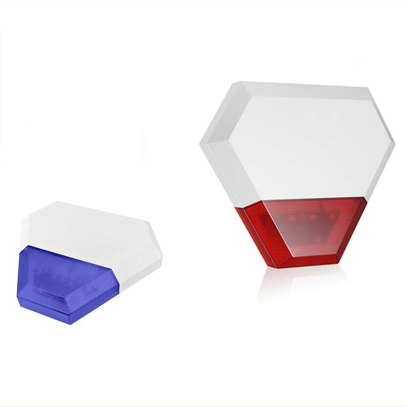 „Tuya WiFi Outdoor Strobe“ sirenos signalizacijos vandeniui atspari žibintuvėlio sirena su „Alexa Google APP“, skirta „WiFi“ namų apsaugos signalizacijos sistemai