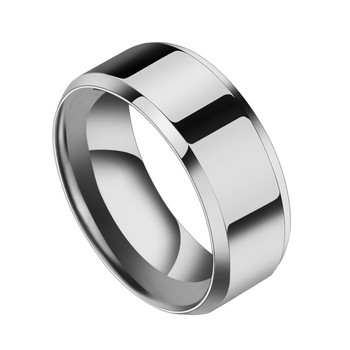 Νέος σχεδιασμός πλάτους 8 χιλιοστών μαύρο ανοξείδωτο δαχτυλίδι από τιτάνιο για γυναίκες Ανδρικά κοσμήματα γάμου υψηλής ποιότητας για ζευγάρια