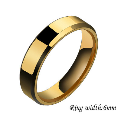 Naujo dizaino 8 mm pločio juodo titano nerūdijančio plieno žiedas moterims vyrams aukštos kokybės poros žiedas vestuviniai papuošalai