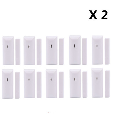 Focus 433Mhz arba 868Mhz dažnio MD-210R durų langų detektoriaus durų magnetinio jutiklio signalizacija, įmontuota ličio baterija