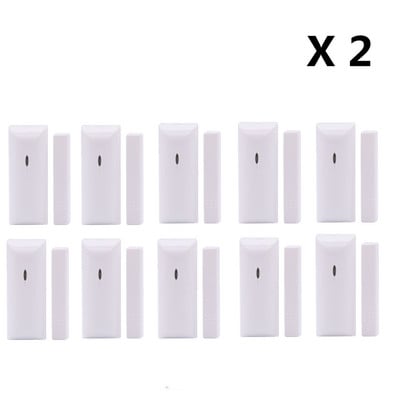 Focus 433Mhz arba 868Mhz dažnio MD-210R durų langų detektoriaus durų magnetinio jutiklio signalizacija, įmontuota ličio baterija