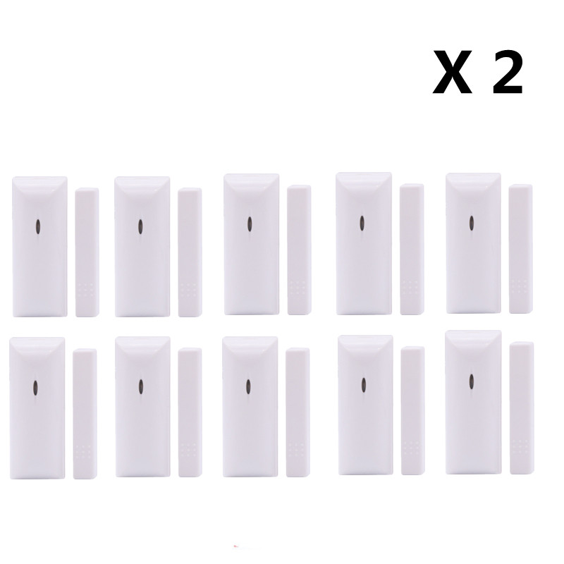 Focus 433Mhz arba 868Mhz dažnio MD-210R durų langų detektoriaus durų magnetinio jutiklio signalizacija, įmontuota ličio baterija