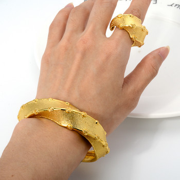 Sunny Jewelry Fashion Δαχτυλίδι με χάλκινο βραχιόλι Αφρικανικό βραχιόλι με μαγια γυναίκες Δώρο Γάμος