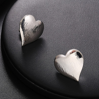 Velike vintage metalne naušnice bez probušenih ušiju za žene Šarm zlatne boje Izrazite naušnice Nakit