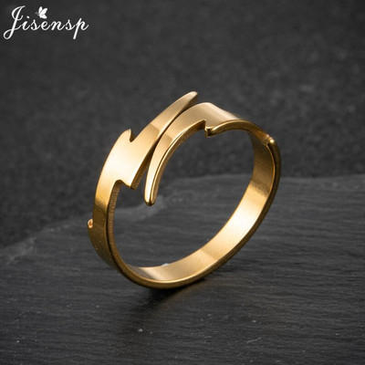 Nerūdijančio plieno žiedas moterims Paprastas širdies lapelis, kryžius Star Infinity geometriniai pirštų žiedai Minimalistiniai papuošalai bagues pour femme