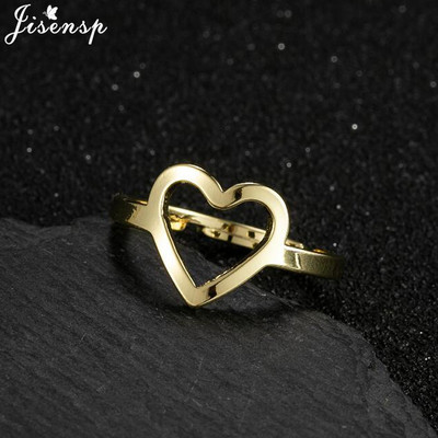 Nerūdijančio plieno žiedas moterims Paprastas širdies lapelis, kryžius Star Infinity geometriniai pirštų žiedai Minimalistiniai papuošalai bagues pour femme