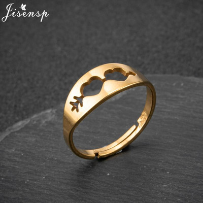 Nerūdijančio plieno žiedas moterims Paprastas širdies lapelis, kryžius Star Infinity geometriniai pirštų žiedai Minimalistiniai papuošalai bagues pour femme