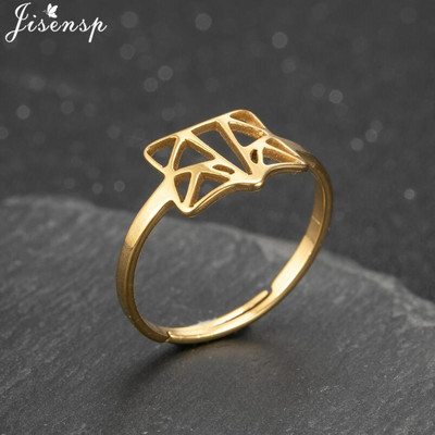 Nerūdijančio plieno žiedas moterims Paprastas širdies lapelis, kryžius Star Infinity geometriniai pirštų žiedai Minimalistiniai papuošalai bagues pour femme