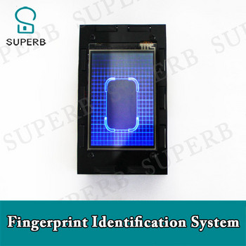 Превъзходна опора за стая за бягство Интелигентен екран Ключов превключвател на системата за идентификация на пръстови отпечатъци поставете пръст върху екрана за пръстови отпечатъци без звук