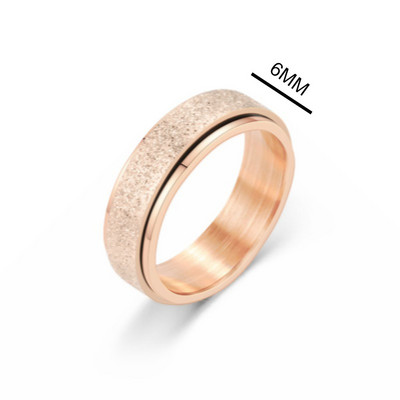 Sukite laisvai besisukantį nerūdijančio plieno nerimo žiedą moterims ir vyrams Mėnulio žvaigždės grandinės suktuko „Fidgets“ žiedas nuo streso 2022 m.