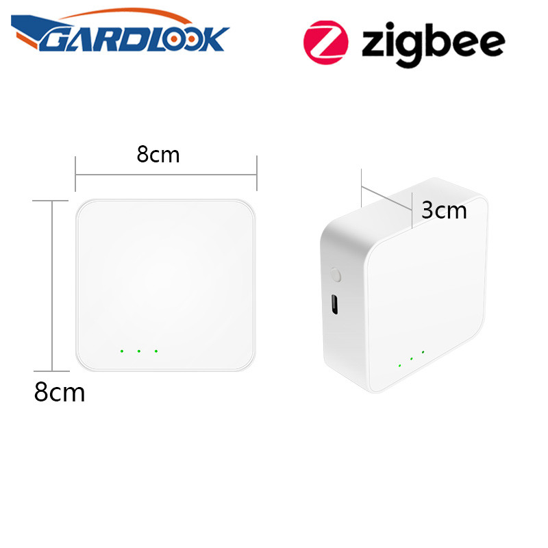 GARDLOOK Tuya Zigbee Gateway namų signalizacijos sistema „Smart Life APP“ belaidė automatikos sistema Darbas su „Alexa Google Home“