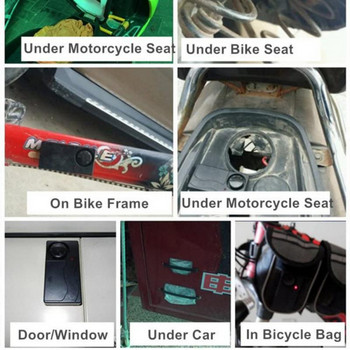Интелигентна Bluetooth врата и прозорец, безжична мотоциклетна велосипедна аларма, охранителна аларма против кражба с дистанционно управление, IP55, водоустойчива