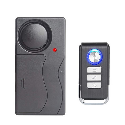 Išmanioji „Bluetooth“ durų ir langų belaidė motociklo signalizacija, apsauga nuo vagystės su nuotolinio valdymo pulteliu IP55, atsparus vandeniui