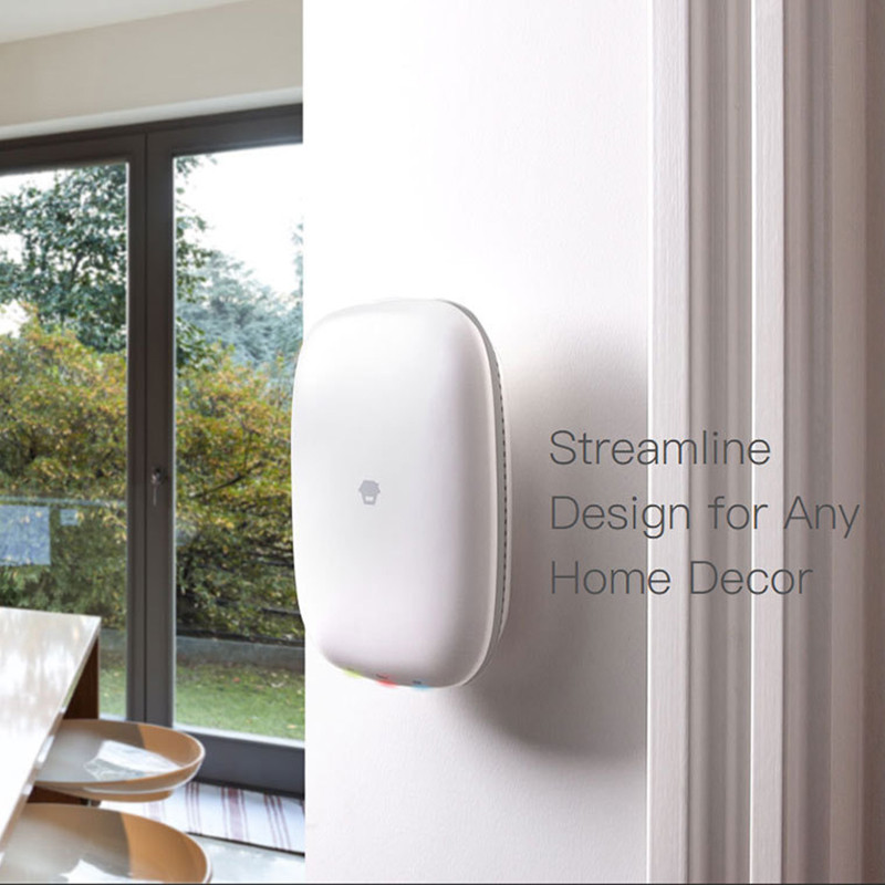 Prabangi Chuango 400-LTE WiFi ir 4G GSM didelio našumo signalizacijos sistema Išmaniojo namo įsilaužimo sistema su dūmų / dujų / PIR detektoriumi