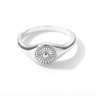 Nerūdijančio plieno reguliuojami Saulės mėnulio žiedai Rose Romantiški sužadėtuvių žiedai moterims Anillos Love Jewelry