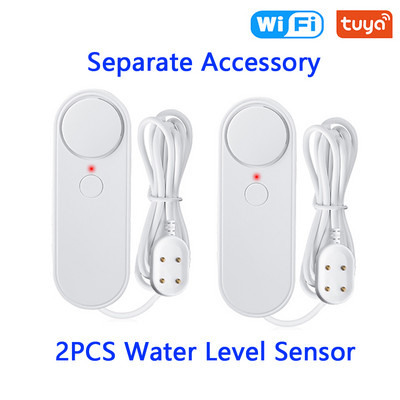 Elecpow Tuya Smart Home WIFI GSM apsaugos signalizacijos sistema Belaidė įsilaužimo judesio detektorius dūmų durų langų jutiklis IP kamera