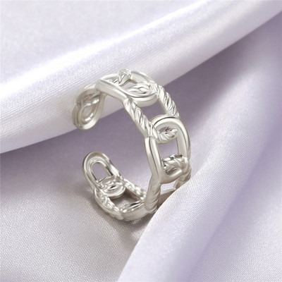 Skyrim Inele deschise pentru femei din oțel inoxidabil, inel de deget cu stea geometrică, ajustabil, 2023, bijuterii de modă, cadouri pentru iubitori, comerț cu ridicata