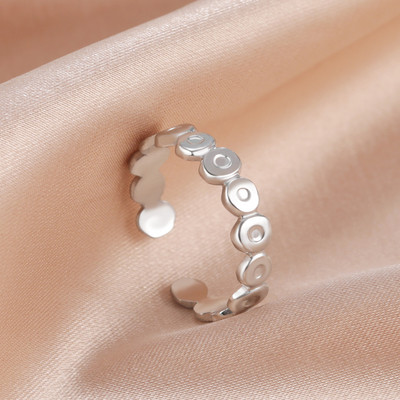 Skyrim Inele deschise pentru femei din oțel inoxidabil, inel de deget cu stea geometrică, ajustabil, 2023, bijuterii de modă, cadouri pentru iubitori, comerț cu ridicata