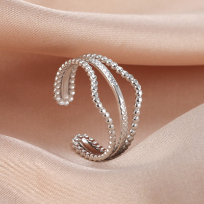 Skyrim Inele deschise pentru femei din oțel inoxidabil, inel de deget cu stea geometrică, ajustabil, 2023, bijuterii de modă, cadouri pentru iubitori, comerț cu ridicata