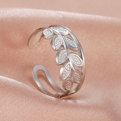 Skyrim Inele deschise pentru femei din oțel inoxidabil, inel de deget cu stea geometrică, ajustabil, 2023, bijuterii de modă, cadouri pentru iubitori, comerț cu ridicata