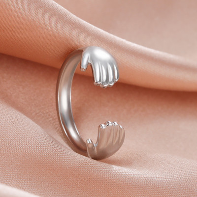 Skyrim Inele deschise pentru femei din oțel inoxidabil, inel de deget cu stea geometrică, ajustabil, 2023, bijuterii de modă, cadouri pentru iubitori, comerț cu ridicata