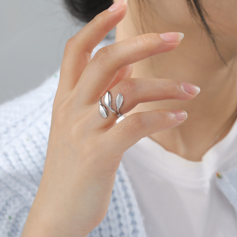 Skyrim Inele deschise pentru femei din oțel inoxidabil, inel de deget cu stea geometrică, ajustabil, 2023, bijuterii de modă, cadouri pentru iubitori, comerț cu ridicata