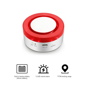 WiFi Smart Home Kit Tuya Control Siren Wireless 433 Host Infrared Motion Detector Κουμπί έκτακτης ανάγκης διακόπτης πόρτας συναγερμού πυρκαγιάς καπνού