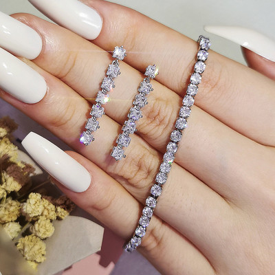 2023 m. naujas prabangus rožinio aukso sidabro spalvos atviras reguliuojamas papuošalų rinkinys moterims Vestuvių nuotakos dovana Dubajus Turkijos musulmonas J6238