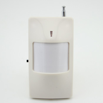 Безплатна доставка Висококачествена домашна охранителна аларма 10/20/50/100 бр. Бял инфрачервен детектор безжична GSM алармена система 433 MHZ