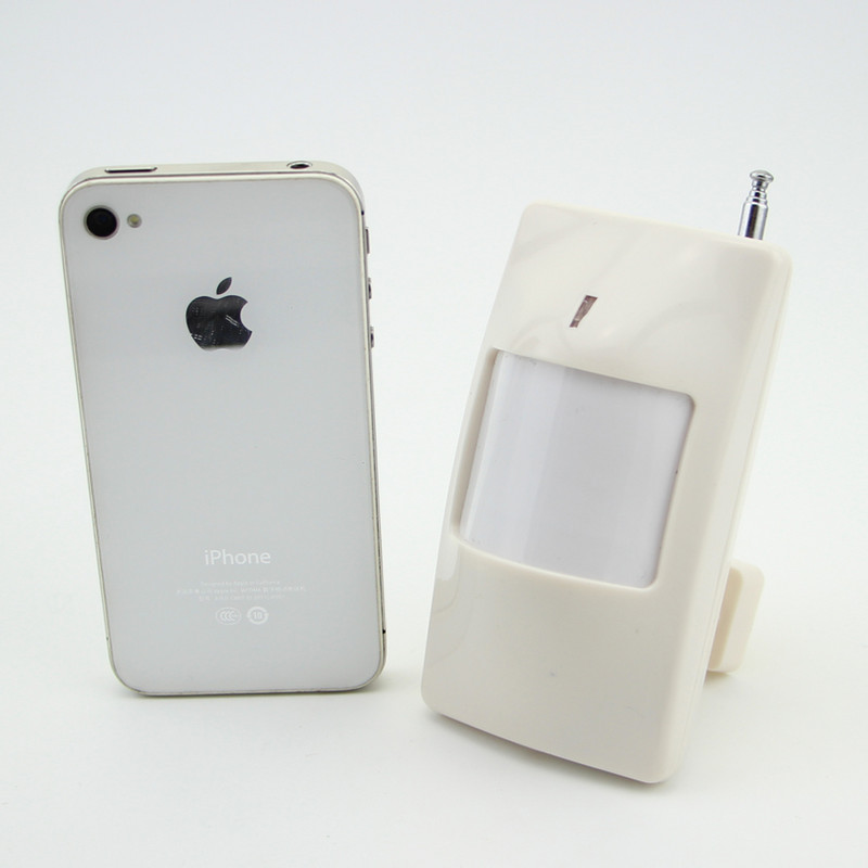 Nemokamas pristatymas Aukštos kokybės Namų įsilaužimo Apsaugos signalizacija 10/20/50/100vnt Baltas infraraudonųjų spindulių detektorius belaidė GSM signalizacija 433 MHZ