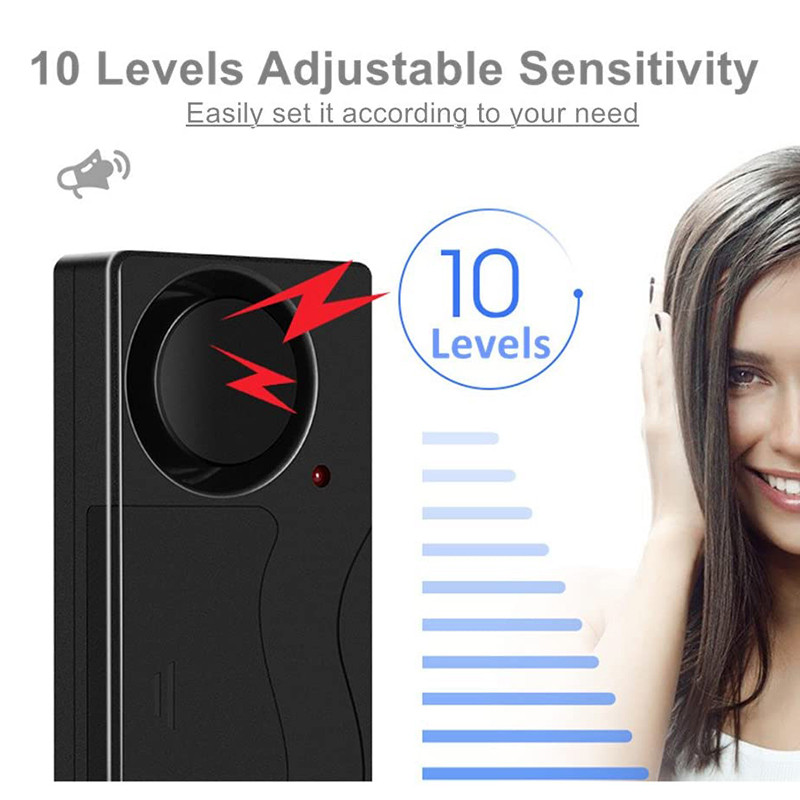 93dB Безжична аларма за велосипед Вибрационен сензор за движение Мотоциклет Сензори за сигурност на велосипеда Аларма за велосипед с дистанционно SOS Аларма Детектор